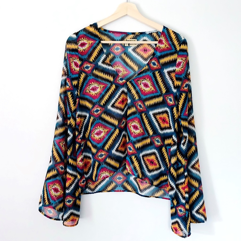 Show Me Your Mumu Sheer Sandee Top